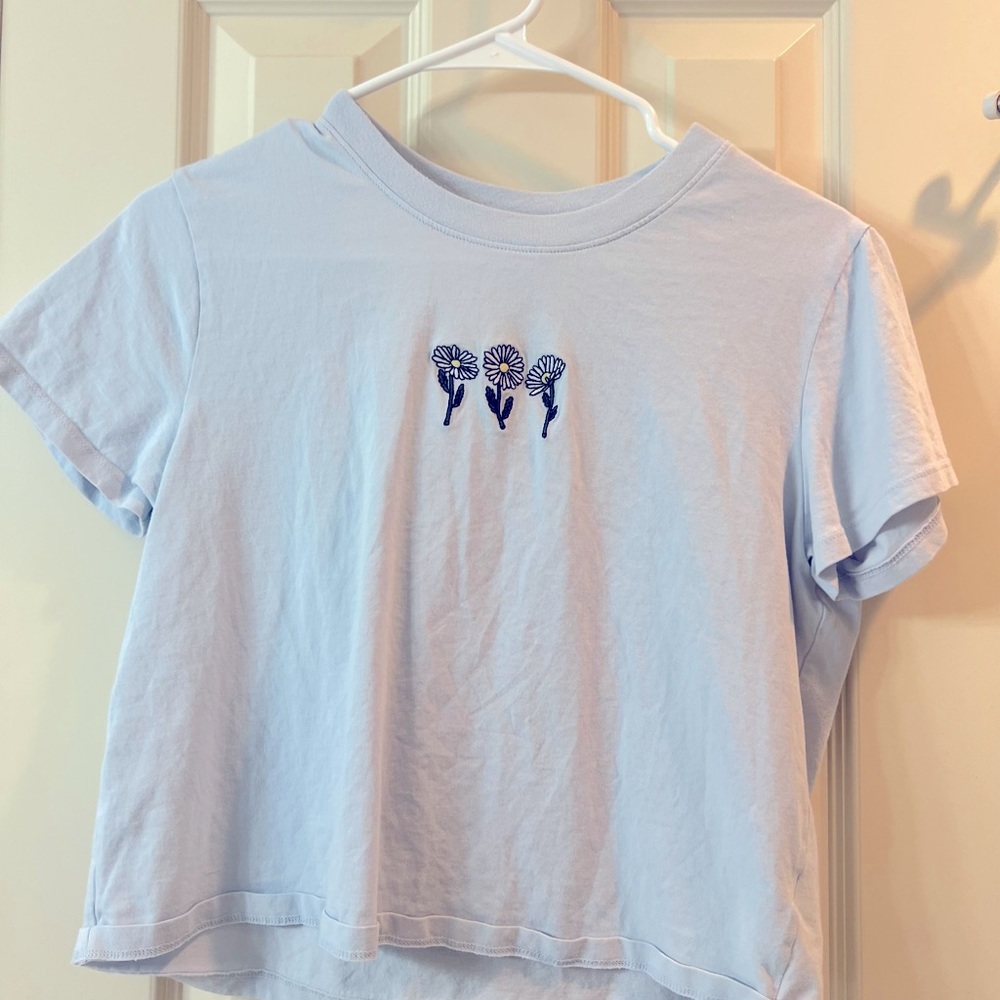 wild fable womens flower crop top